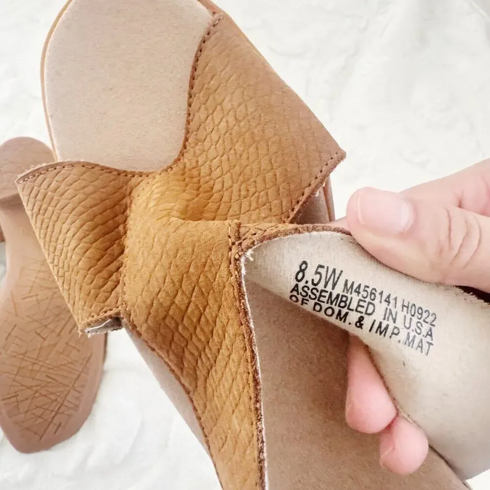 Munro Jenny Sandals Size 8.5W New $190